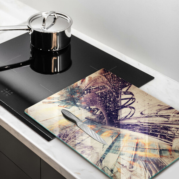 Protection pour plaque de cuisson Composition moderne