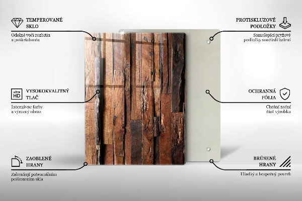 Protection pour plaque de cuisson Triangles géométriques