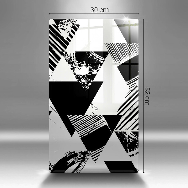 Protection pour plaque de cuisson Triangles géométriques