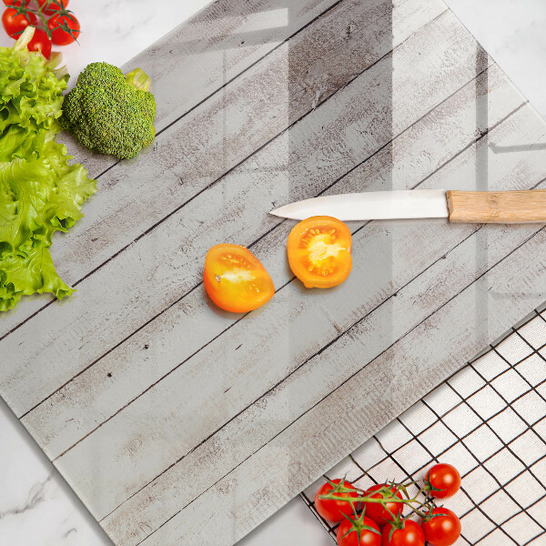 Planche à découper verre Vieilles planches de bois