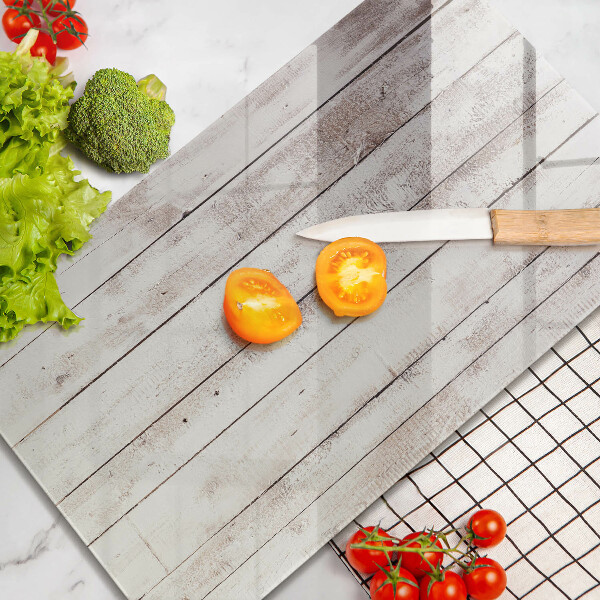 Planche à découper verre Vieilles planches de bois