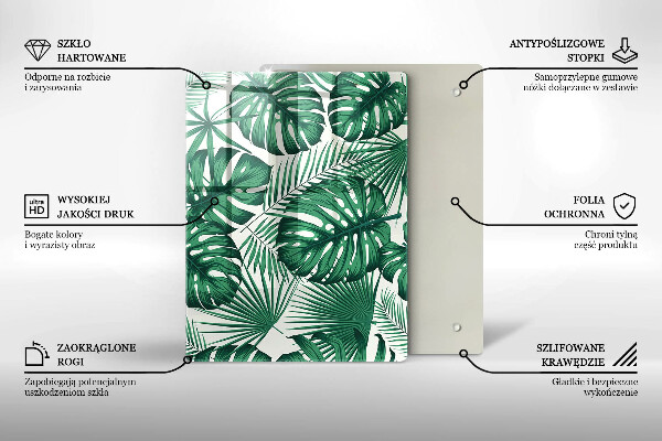 Protection pour plaque de cuisson Texture béton