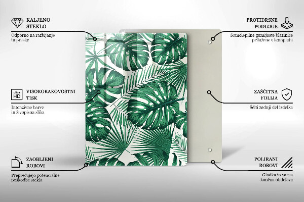 Protection pour plaque de cuisson Texture béton