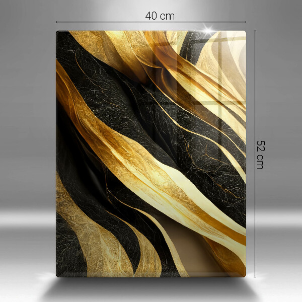 Protection pour plaque de cuisson Abstraction élégante