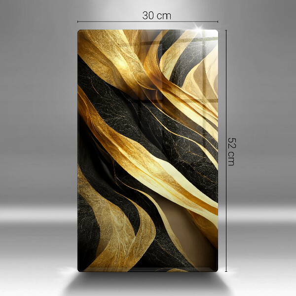 Protection pour plaque de cuisson Abstraction élégante