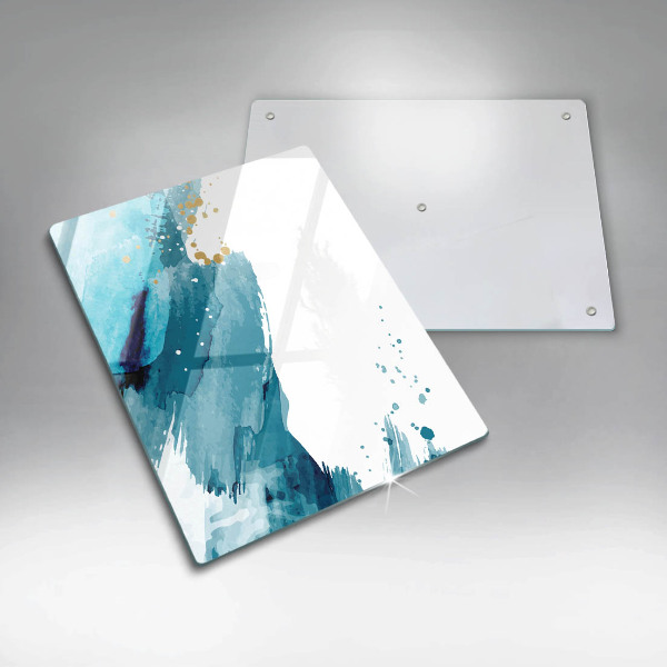 Protection pour plaque de cuisson Taches bleues