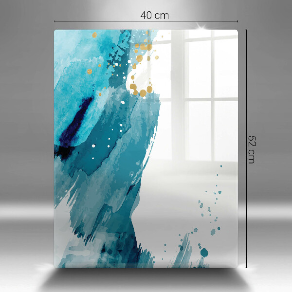 Protection pour plaque de cuisson Taches bleues