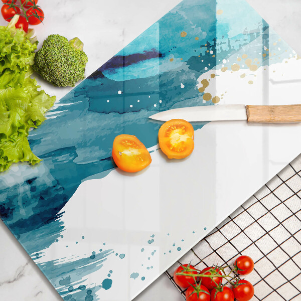 Protection pour plaque de cuisson Taches bleues