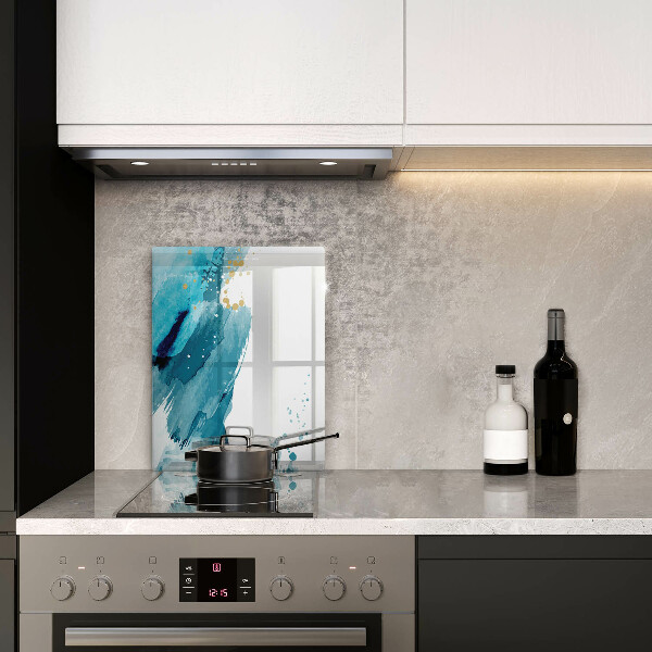 Protection pour plaque de cuisson Taches bleues