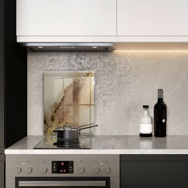 Protection pour plaque de cuisson Abstraction de l'or