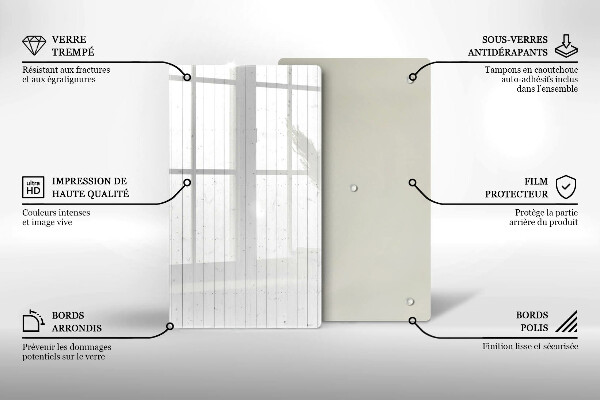 Protection pour plaque de cuisson Tableaux lumineux modernes