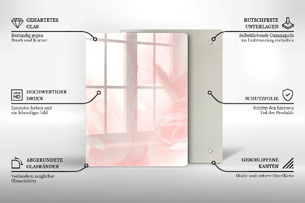 Protection pour plaque de cuisson Marbre moderne