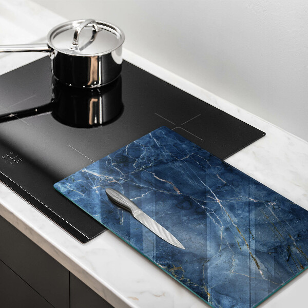 Protection pour plaque de cuisson Texture de pierre de marbre