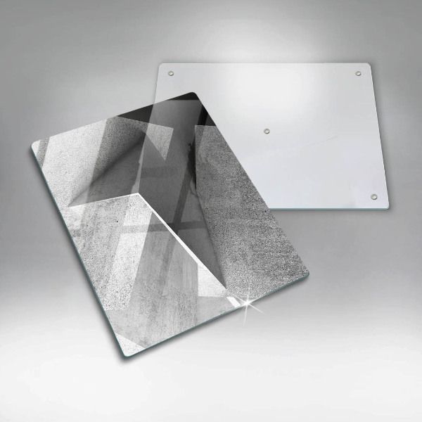 Protection pour plaque de cuisson Abstraction concrète