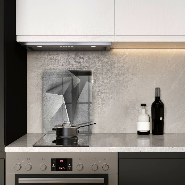 Protection pour plaque de cuisson Abstraction concrète