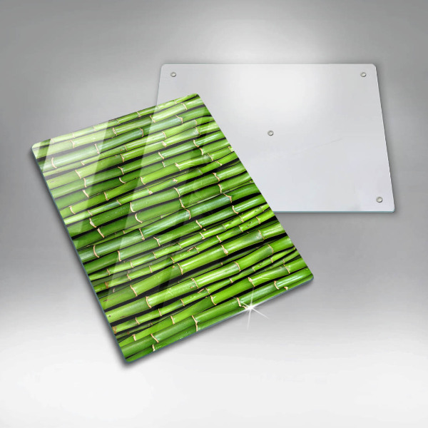 Planche à découper verre Bambous naturels