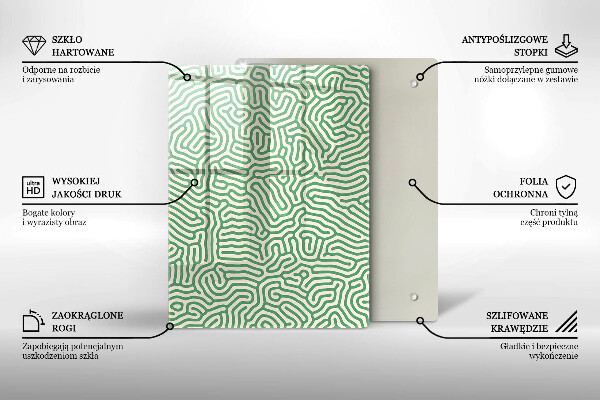 Planche à découper verre Bambous naturels