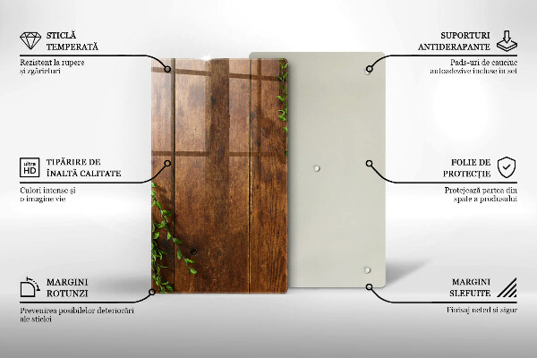 Planche à découper verre Planches et feuilles de bois