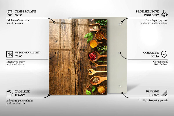 Planche à découper verre Planches et feuilles de bois