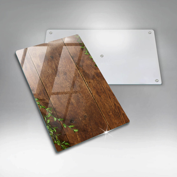 Planche à découper verre Planches et feuilles de bois