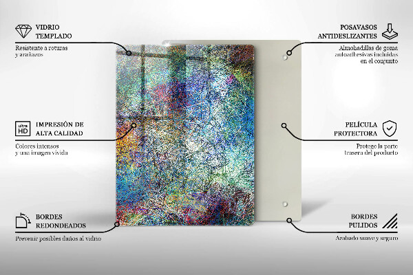 Planche à découper verre Planches anciennes vintage