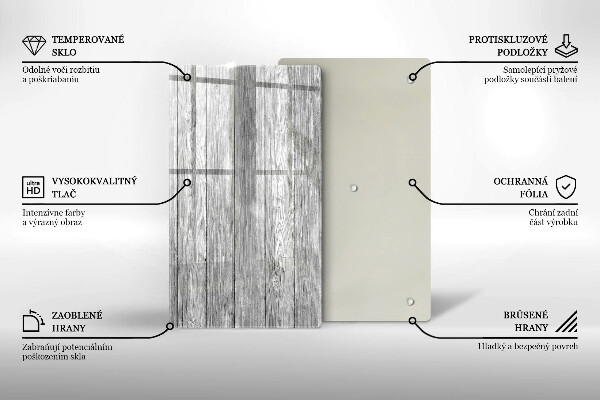 Planche à découper verre Vieilles planches de bois