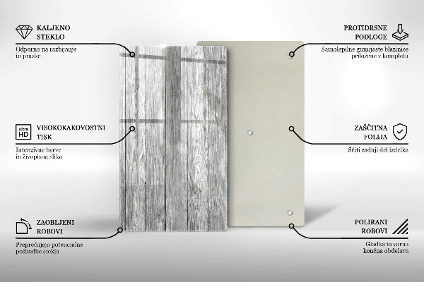 Planche à découper verre Vieilles planches de bois