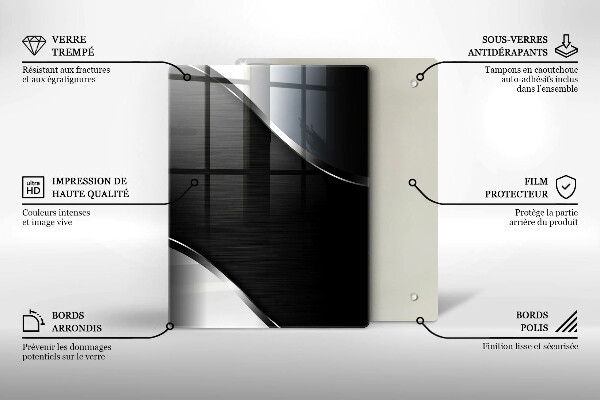 Planche à découper verre Vieilles planches de bois