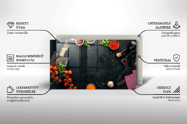 Protège plaque de cuisson tomates cerises