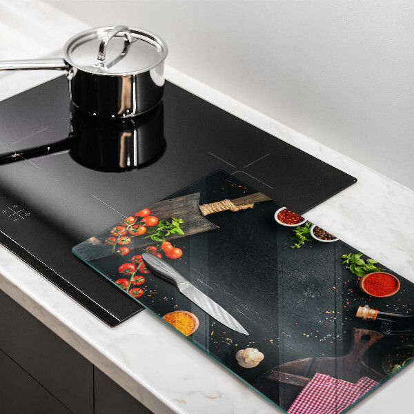 Protège plaque de cuisson tomates cerises