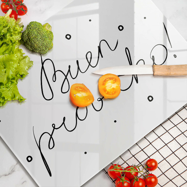 Protège plaque de cuisson Buen provecho!