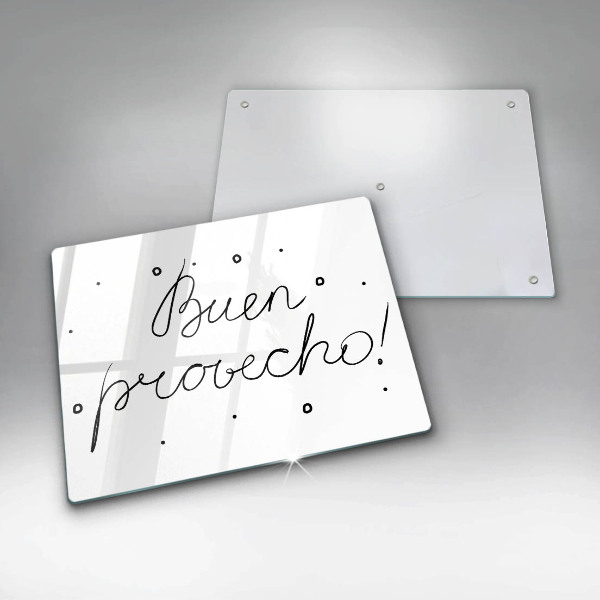 Protège plaque de cuisson Buen provecho!