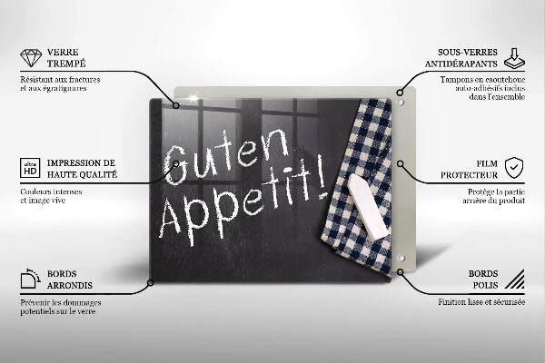 Protège plaque de cuisson Guten Appetit!
