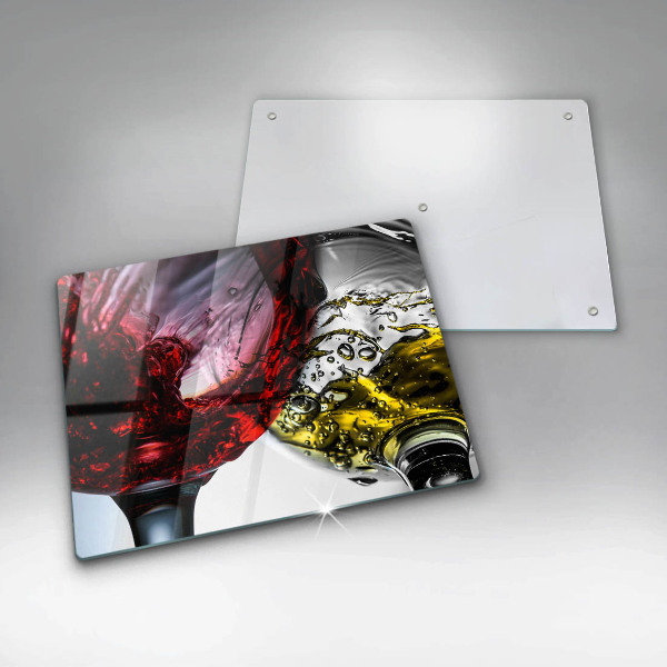 Protège plaque de cuisson Verres de vin