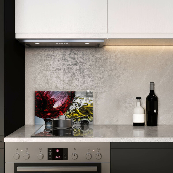 Protège plaque de cuisson Verres de vin