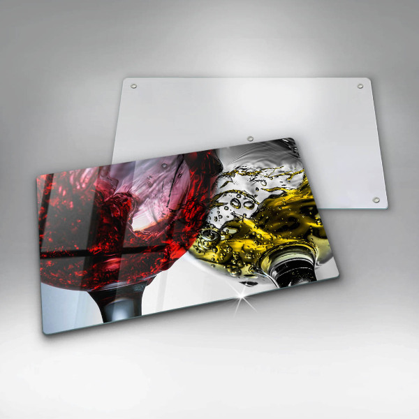 Protège plaque de cuisson Verres de vin