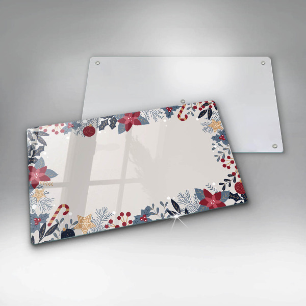 Protège plaque de cuisson décorations de Noël