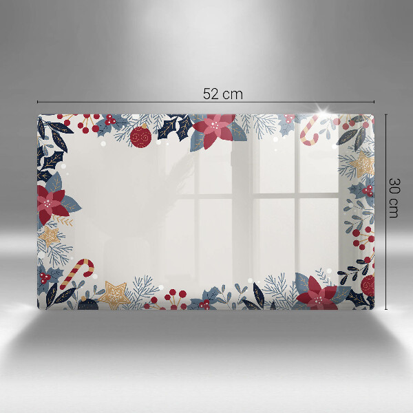 Protège plaque de cuisson décorations de Noël