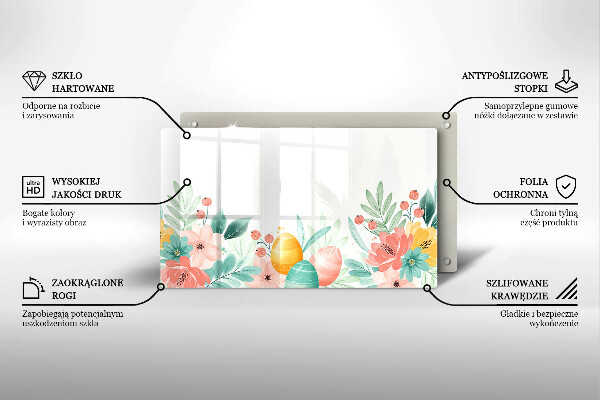 Protège plaque de cuisson œufs de Pâques