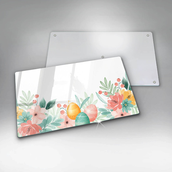 Protège plaque de cuisson œufs de Pâques