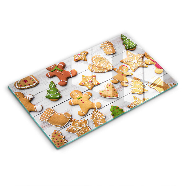 Protège plaque de cuisson Pain d'épice de Noël