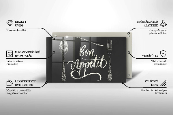 Protège plaque de cuisson Bon Appetit