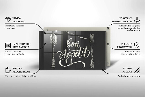 Protège plaque de cuisson Bon Appetit