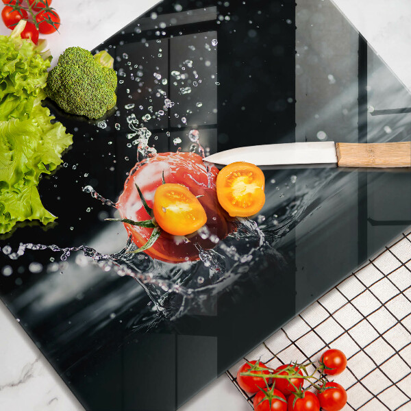 Protège plaque de cuisson Tomate dans l'eau