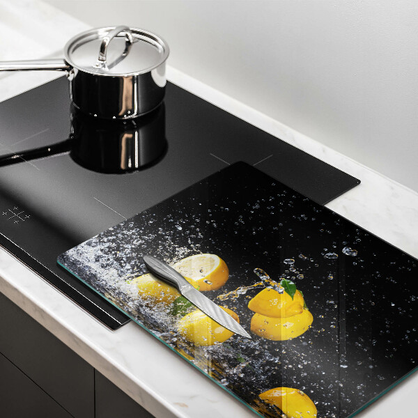 Protège plaque de cuisson Fruit de citron juteux