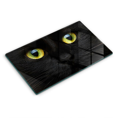 Protège plaque de cuisson Yeux de chat animaux