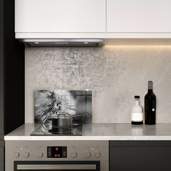 Protège plaque de cuisson Un pissenlit délicat