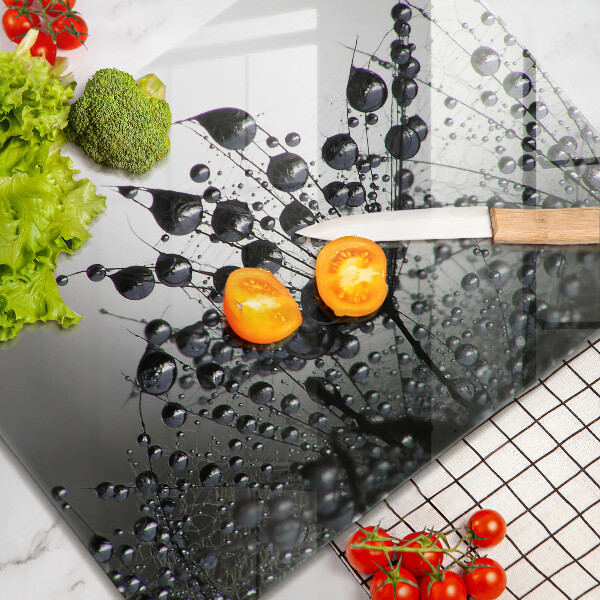 Protège plaque de cuisson Pissenlits et rosée