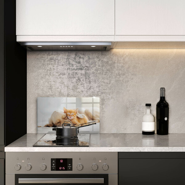 Protège plaque de cuisson Animaux chien et chat