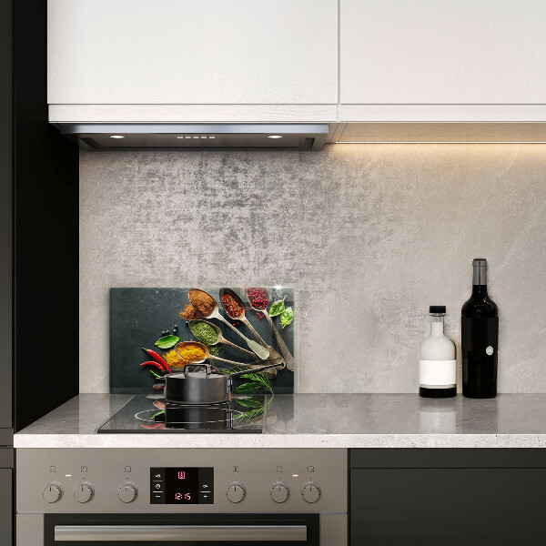 Protège plaque de cuisson Cuillères de cuisine d'épices